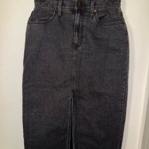 Classic Black Denim Jean skirt